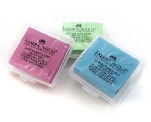 Obrázek produktu: Stěrací pryž Faber-Castell umělecká - mix barev