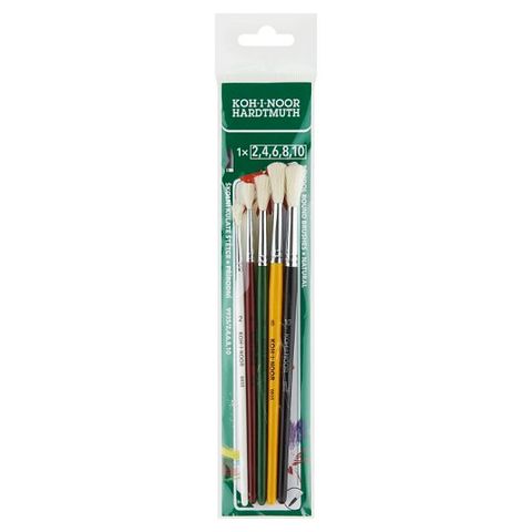 Obrázek produktu: Štětce Koh-i-noor - kulaté, sada ( 2, 4, 6, 8, 10 )