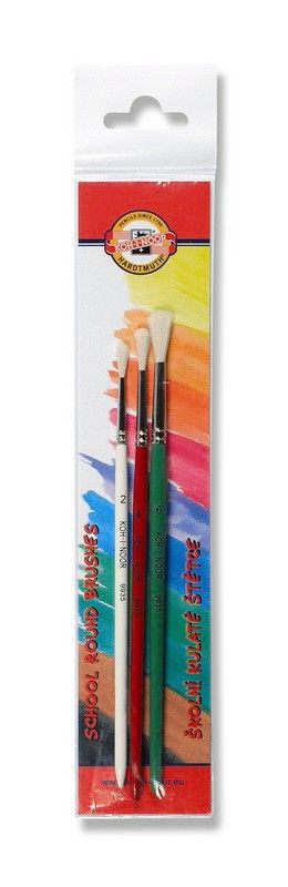 Obrázek produktu: Štětce Koh-i-noor - kulaté, sada ( 2, 4, 6 )