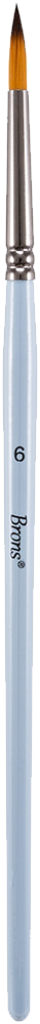 štětec BR Art syntetický kulatý - 6