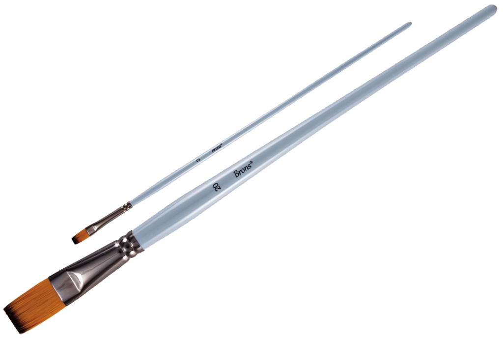 štětec BR Art syntetický plochý - 16