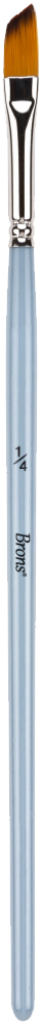 štětec BR Art syntetický plochý seříznutý 1/4 - 6 mm