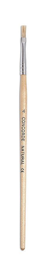 Štětec CONCORDE Natural plochý č. 4