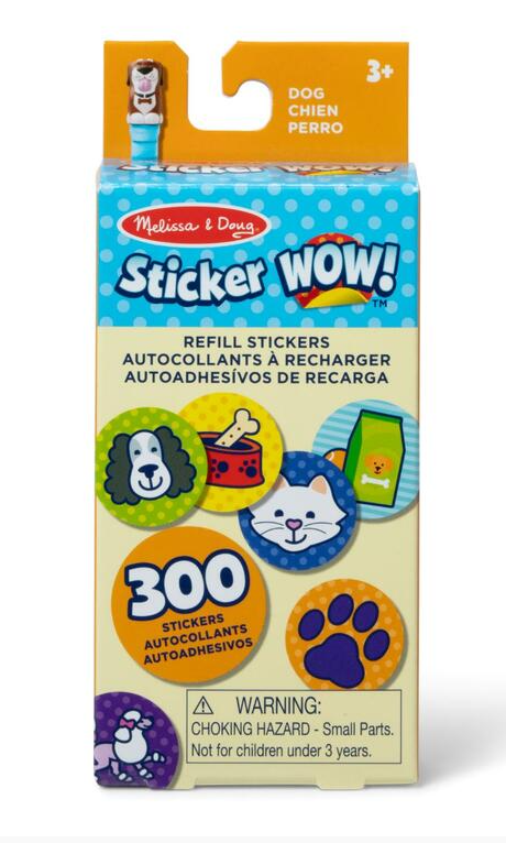 Sticker WOW! Náplň Pejsek