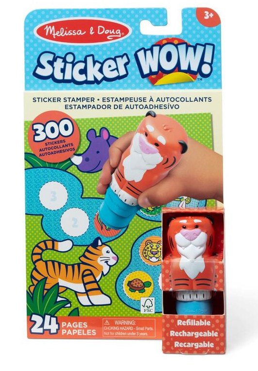 Samolepky - Sticker WOW!, Tygr (M&amp;D)
