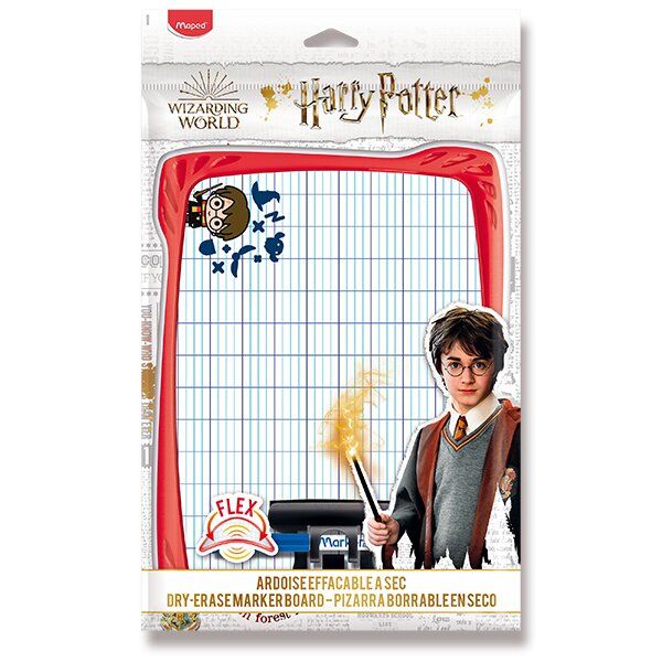 MAPED Stíratelná tabulka A4 (oboustranná) Harry Potter + fix