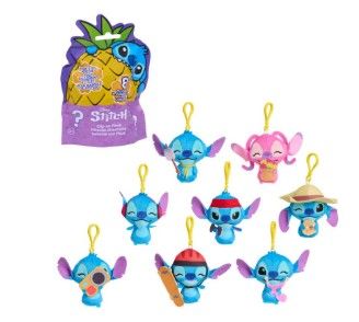 Přívěsek na klíče Disney Stitch Vícebarevná