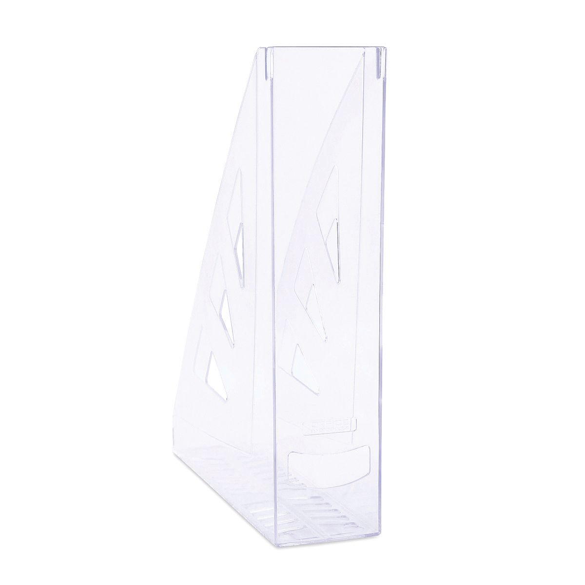 Stojan na časopisy A4 PS transparentní - čirý
