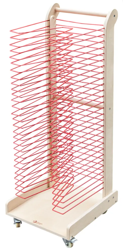 Stojan na sušení výkresů