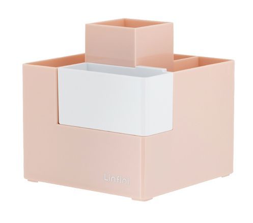 Stojánek plastový DELI LINFINI - růžový