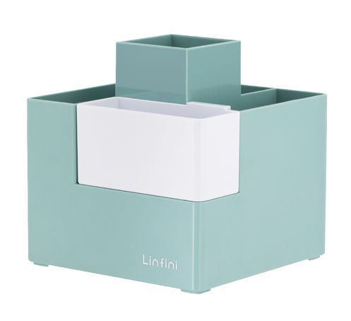 Stojánek plastový DELI LINFINI - zelený