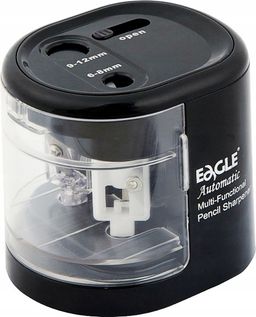 Obrázek produktu: Stolní ořezávátko Eagle elektrické USB na 2 tužky - černé