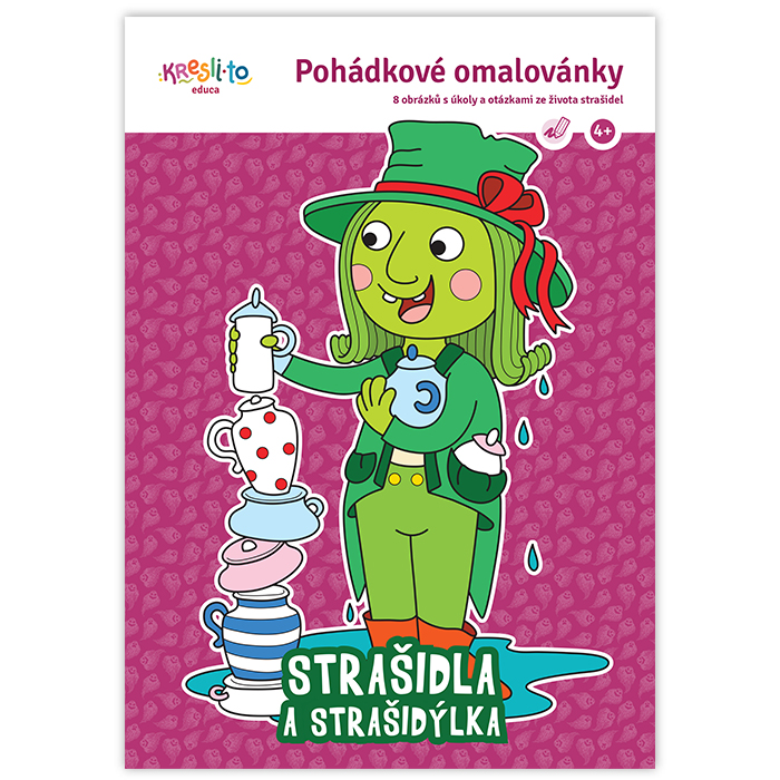 Strašidla a strašidýlka - omalovánky