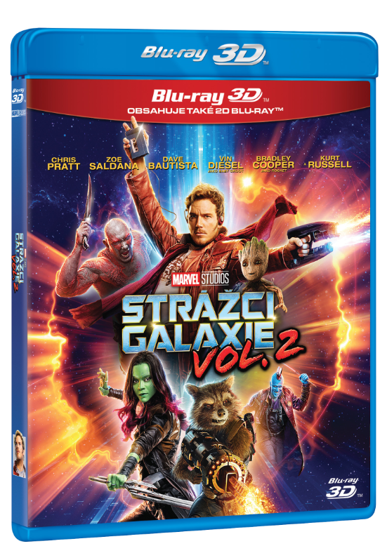 Strážci Galaxie Vol. 2 2Blu-ray 3D+2D