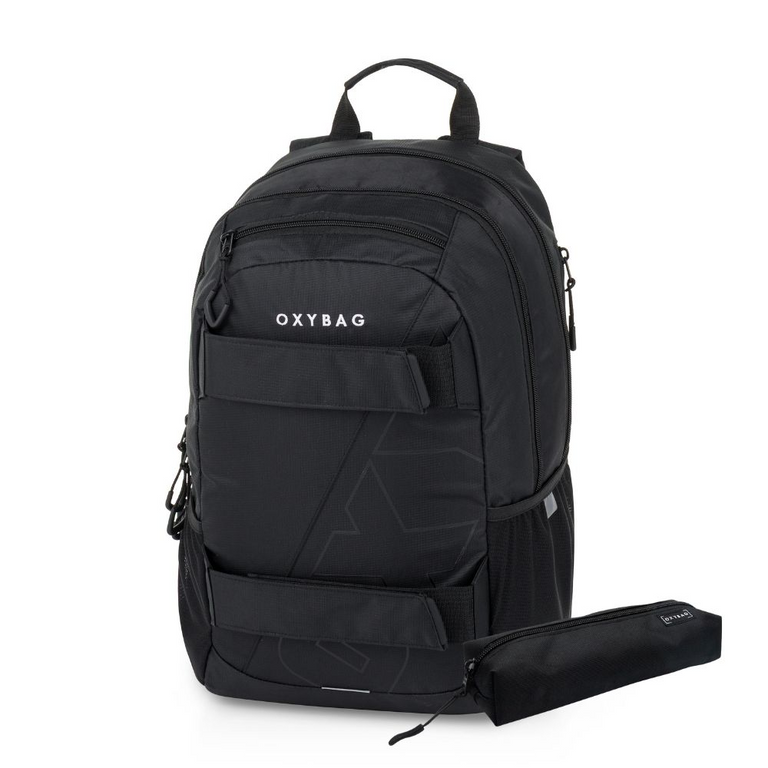 Studentský batoh + etueOXY SPORT Black