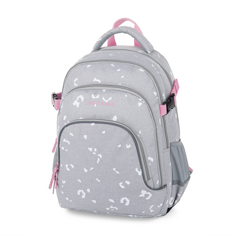 Obrázek produktu: Studentský batoh OXY SCOOLER Grey Geometric