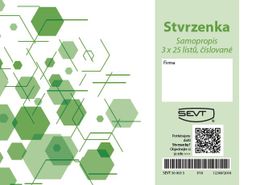 Obrázek produktu: Stvrzenka samopropis