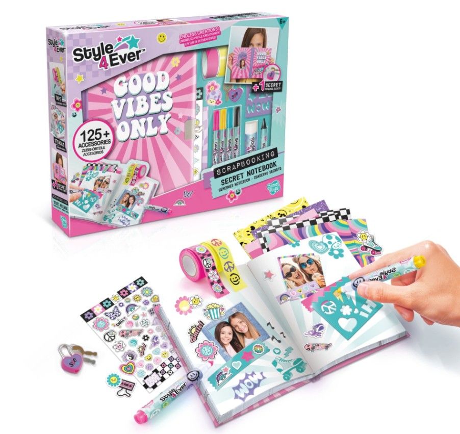 Style4Ever Tajný zápisník s dekoracemi