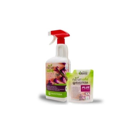 Obrázek produktu: SUCITESA čistič povrchů 16 ks 50 ml sáčků + lahev 1 l - květinová vůně