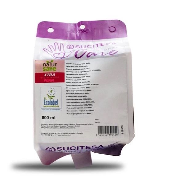 SUCITESA pěnové mýdlo 800 ml