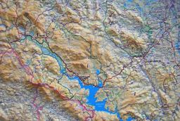Obrázek produktu: Šumava - reliéfní nástěnná mapa - 1:140 000