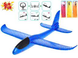 Obrázek produktu: Sun Fun letadlo pěnové 48 cm, mix barev