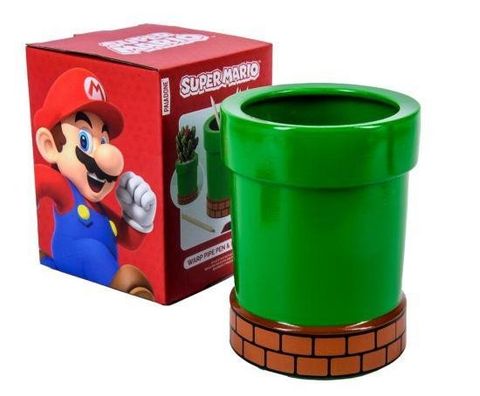 Obrázek produktu: Super Mario Držák na tužky - Pipe plant