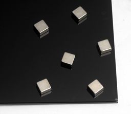 Obrázek produktu: Super silné magnety - kvádr 10 × 10 × 5 mm, 6 ks
