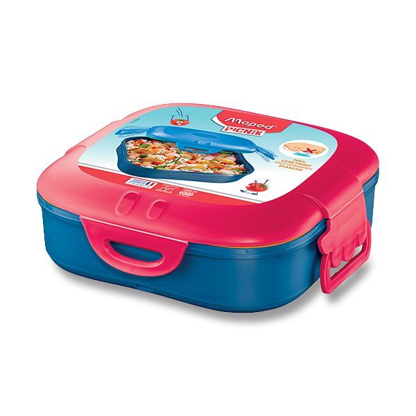 Svačinový box Maped Picnik Concept Kids 0,74 l - červený