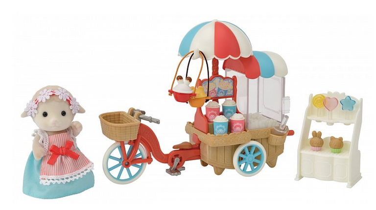 Sylvanian Families Popcorn pojízdná prodejna s ovečkou