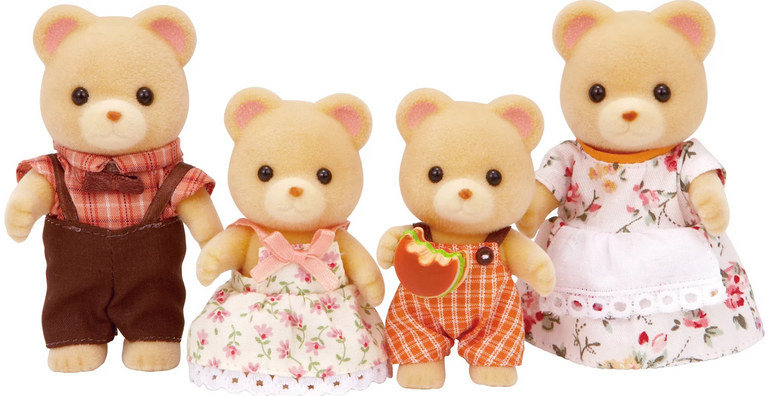 Sylvanian Families Rodina medvídci