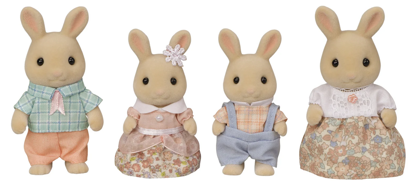 Sylvanian family Rodina mléčných králíků - nová