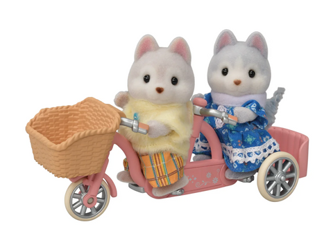 Obrázek produktu: Sylvanian family Tandemové kolo pro Husky sourozence