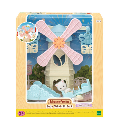 Obrázek produktu: Sylvanian family Zábavný park s větrným mlýnem a kotětem
