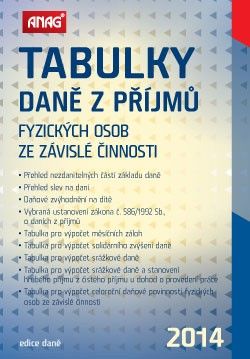 Obrázek produktu: Tabulky daně z příjmů