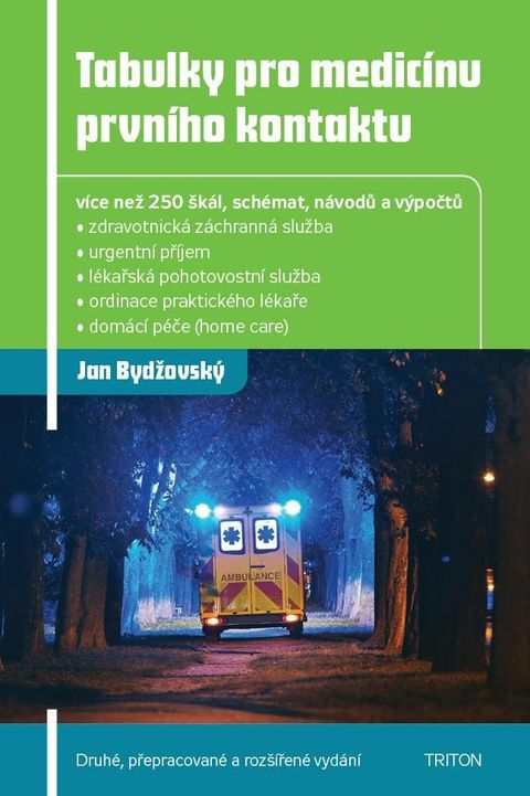 Obrázek produktu: Tabulky pro medicínu prvního kontaktu