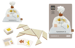 Obrázek produktu: Tangram čtverec - dřevěné hlavolamy do kapsy