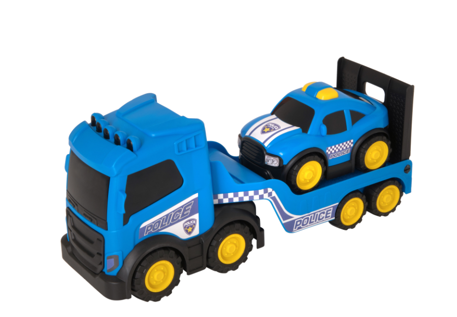 Teamsterz policejní nákladní vůz a autíčko