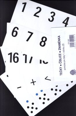 Tečky, číslice, znaménka pro 1. ročník ZŠ