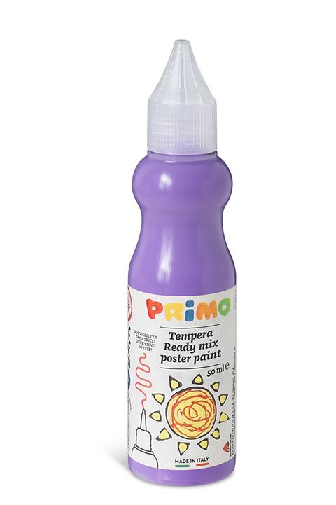 Obrázek produktu: Temperová barva 3D PRIMO, 50 ml, lahvička s tenkým hrotem, lila