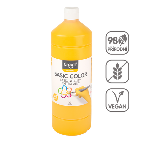 Obrázek produktu: Temperová barva Creall - 1 L - tmavě žlutá
