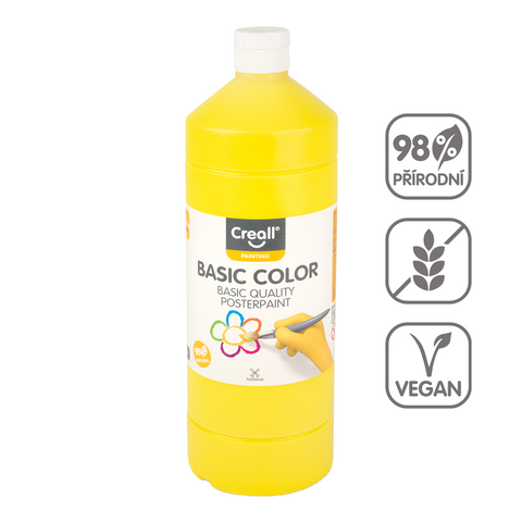 Obrázek produktu: Temperová barva Creall - 1 L - základní žlutá