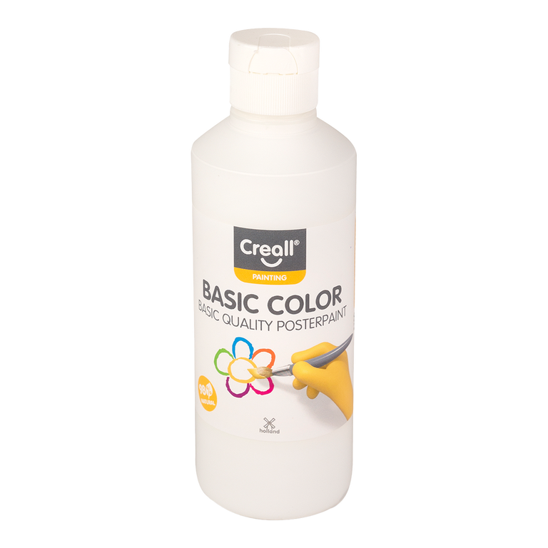 Temperová barva Creall, 250 ml - bílá