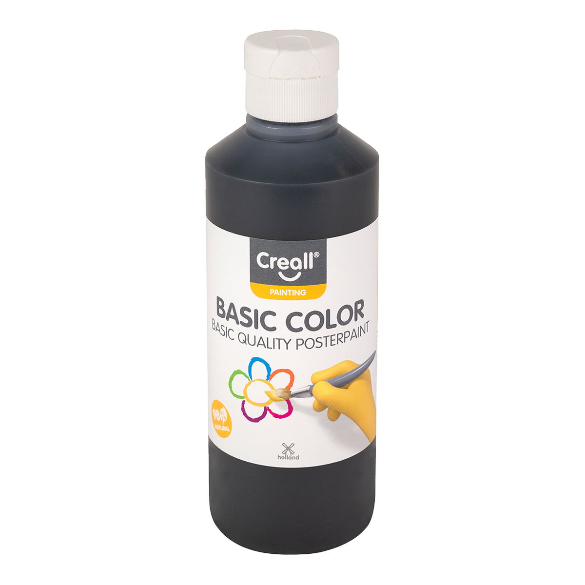 Temperová barva Creall, 250 ml - černá