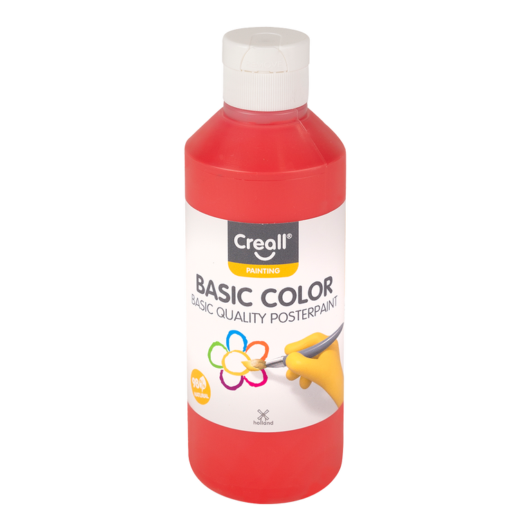 Temperová barva Creall, 250 ml - světle červená