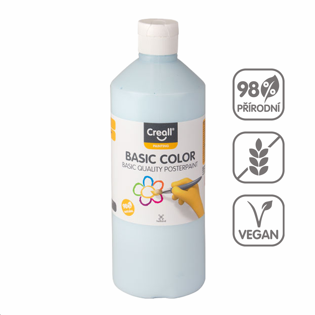Temperová barva Creall 500 ml - pastelově modrá