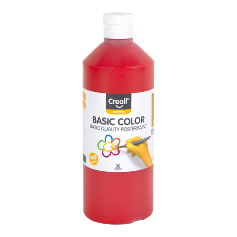 Obrázek produktu: Temperová barva Creall 500 ml - základní červená