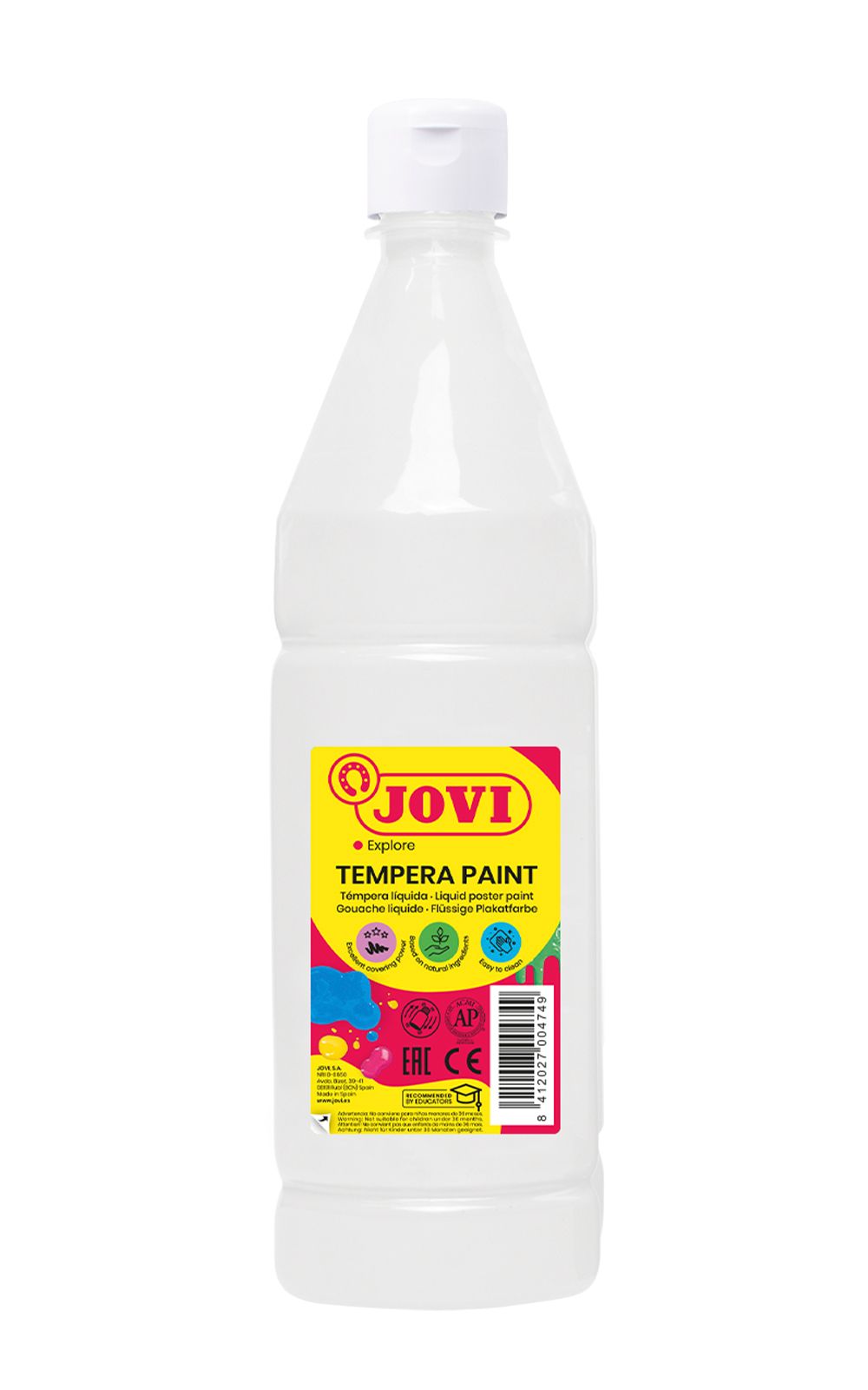 Temperová barva JOVI PREMIUM 1 L - Bílá
