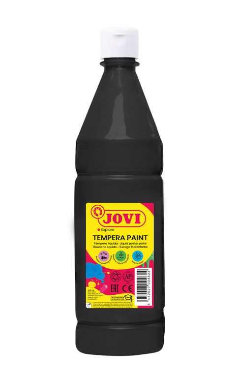 Obrázek produktu: Temperová barva JOVI PREMIUM 1 L - Černá