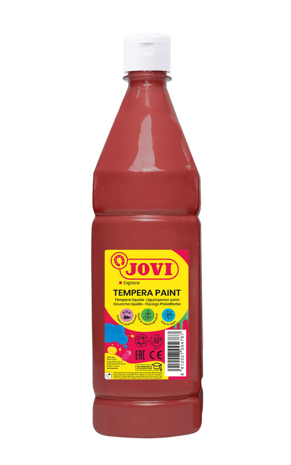 Temperová barva JOVI PREMIUM 1 L - Hnědá